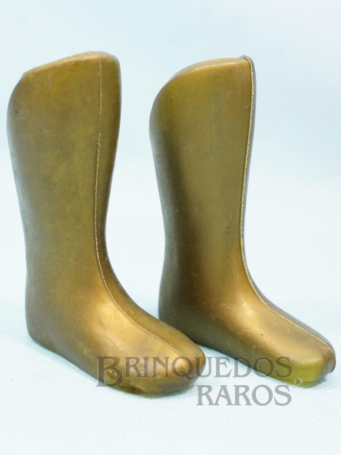 Brinquedo antigo Par de botas do Torak Edição 1980