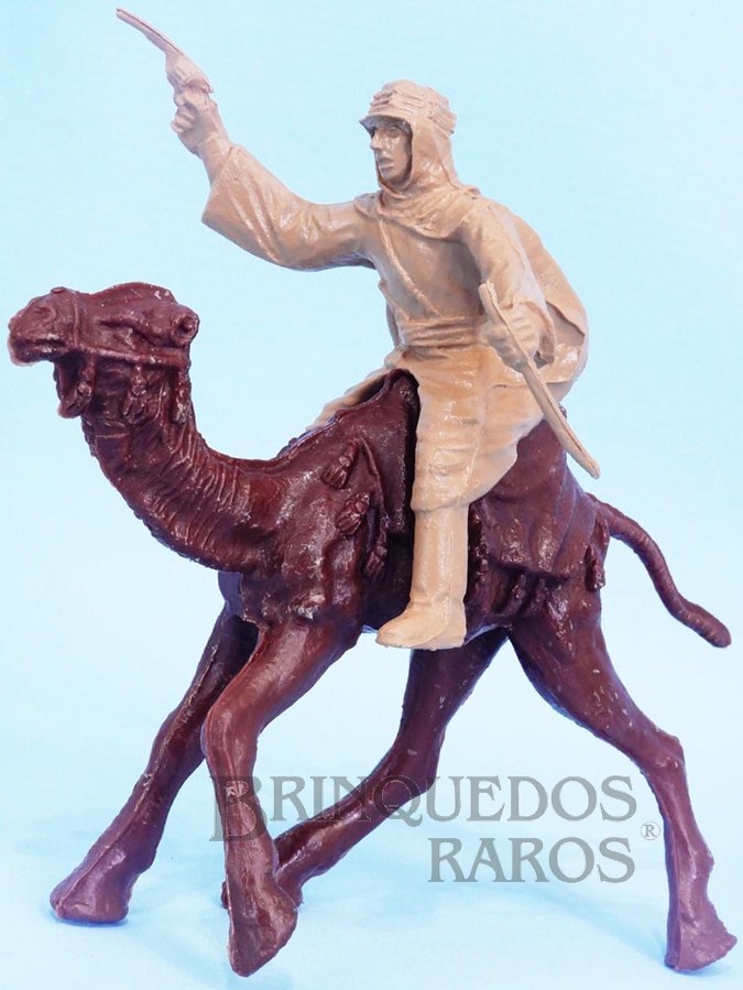 Brinquedo antigo Camelo Figura Matriz do Conjunto Lawrence da Arábia da Comanche Reedição da Década de 1990