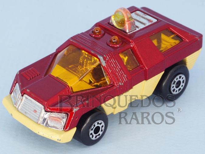 Brinquedo antigo Planet Scout Superfast vermelho metálico