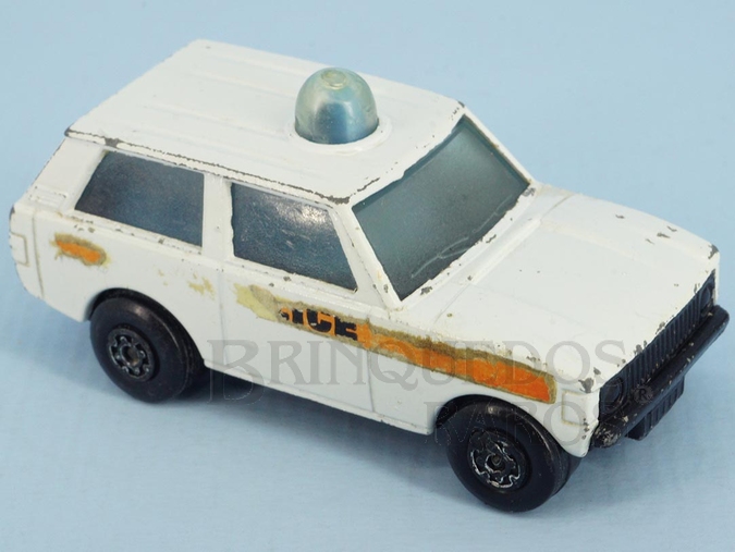 Brinquedo antigo Police Patrol Rola-Matics blue interior