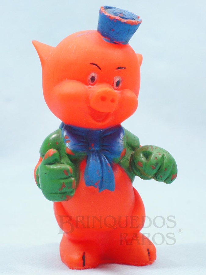 Brinquedo antigo Porquinho Prático com 10,00 cm de altura Walt Disney  Década de 1960