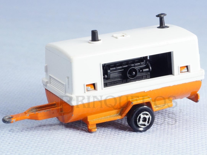 Brinquedo antigo Reboque Remorque de Chantier Década de 1980