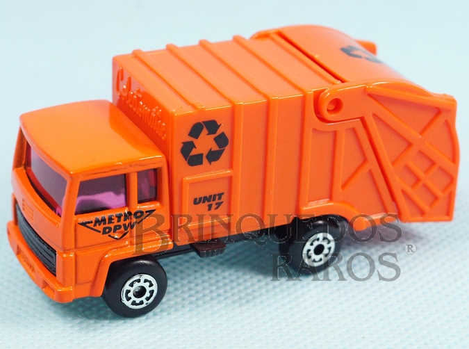 Brinquedo antigo Refuse Truck Superfast Década de 1990