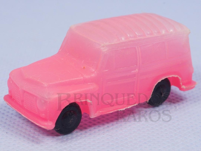 Brinquedo antigo Rural Willys com 5,00 cm de comprimento Numerado 50 Década de 1960