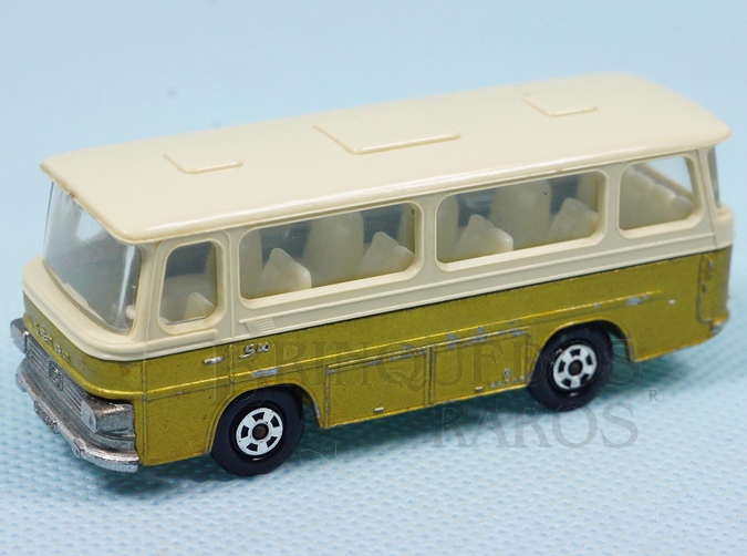Brinquedo antigo Setra Coach Superfast Transitional Weels dourado