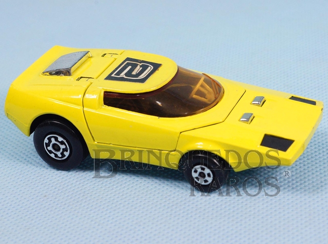 Brinquedo antigo Shovel Nose Série Speed Kings Década de 1970