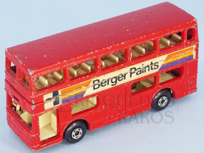 Brinquedo antigo The Londoner Superfast Berger Paints