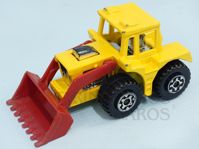 Brinquedo antigo Tractor Shovel Superfast motor cromado