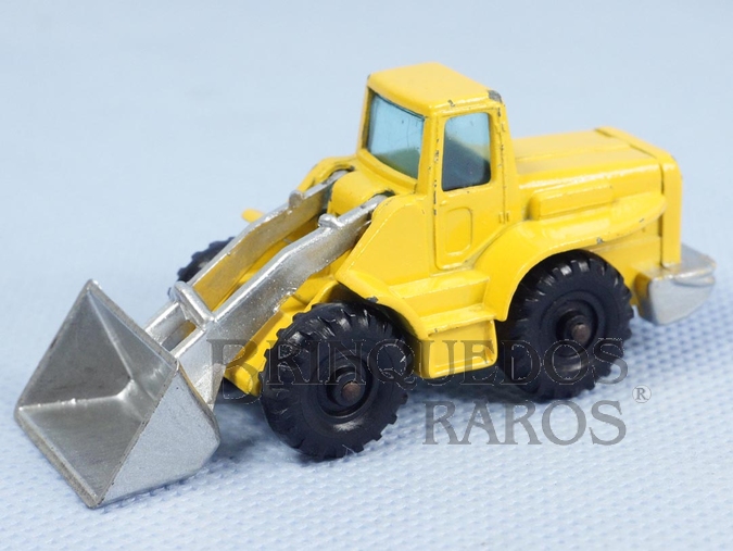 Brinquedo antigo Trator Loadmaster Shovel Husky