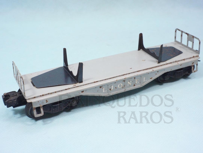 Brinquedo antigo Vagão Prancha 6401 Flat Car Ano 1955