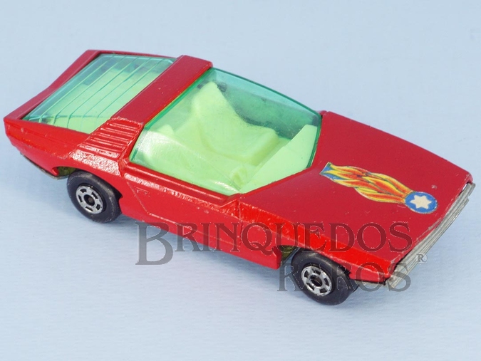 Brinquedo antigo Vauxhall Guildsman Superfast flame tempa