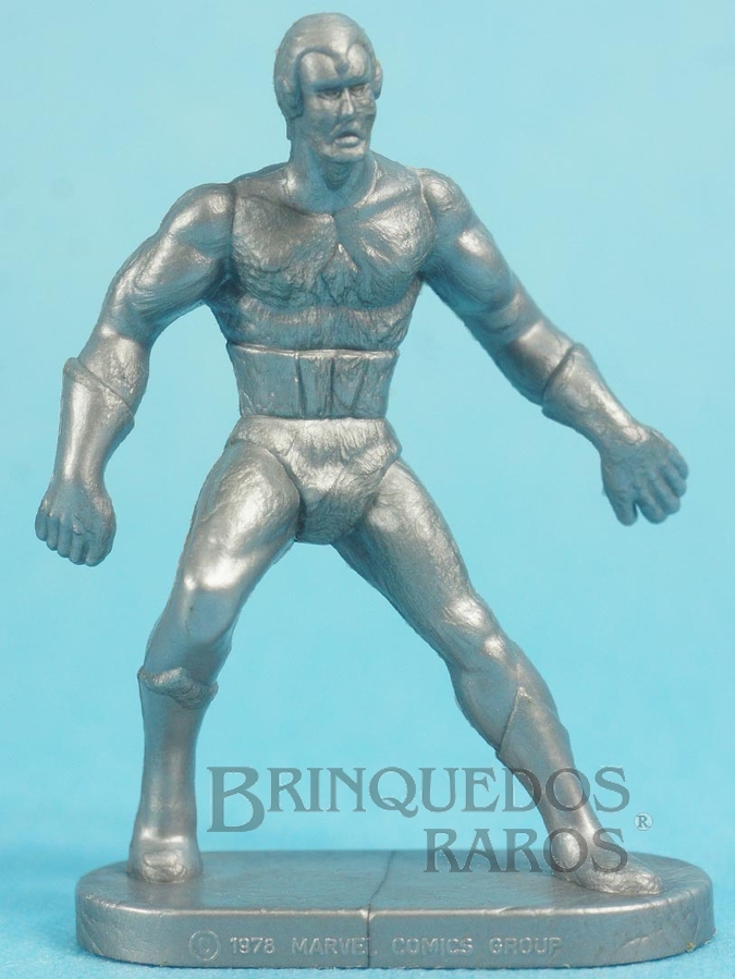 Brinquedo antigo Visão de plástico prateado Década de 1980