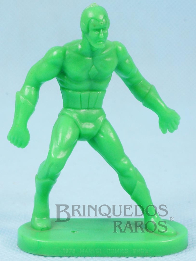 Brinquedo antigo Visão de plástico verde Década de 1980