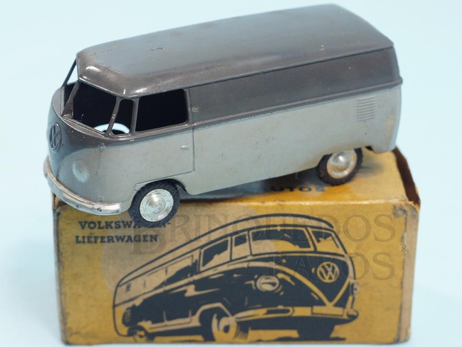 Brinquedo antigo Volkswagen Kombi modelo furgão Década de 1960
