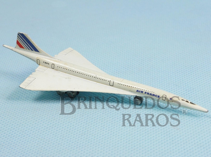 Jouet Concorde Air France SANCHIS Années 70 - Tôle Et Plastique - Friction